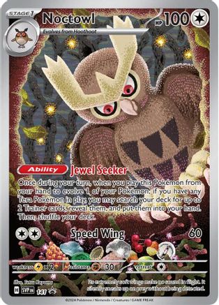 Noctowl - SVP 141 - Pokemon SV Scarlet & Violet Promo