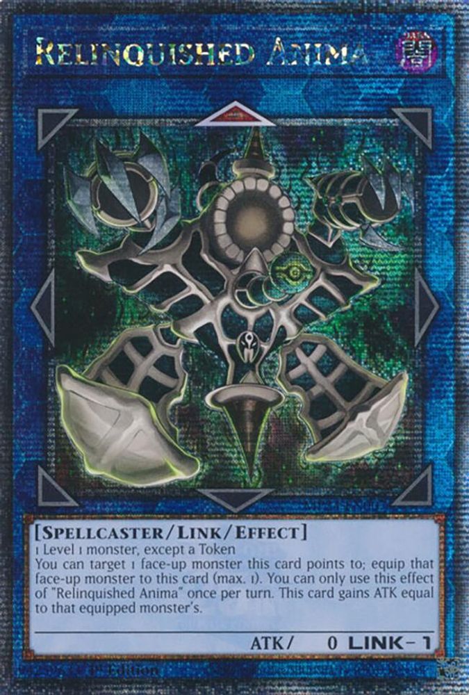 [QUARTER CENTURY RARE] Relinquished Anima (Quarter Century Secret Rare) - (MP24-EN007) - 1st Edition
