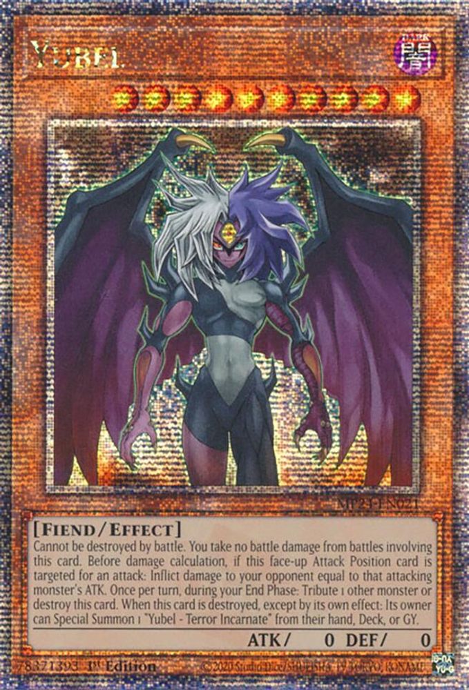 [QUARTER CENTURY RARE] Yubel (Quarter Century Secret Rare) - (MP24-EN021) - 1st Edition