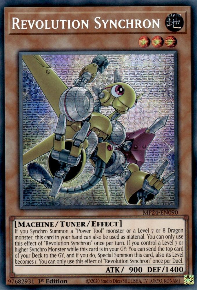 Revolution Synchron - (MP24-EN090) Prismatic Secret Rare - 1st Edition