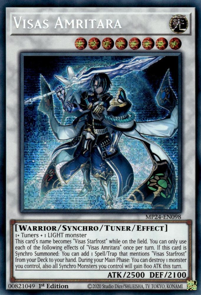 Visas Amritara - (MP24-EN098) Prismatic Secret Rare - 1st Edition