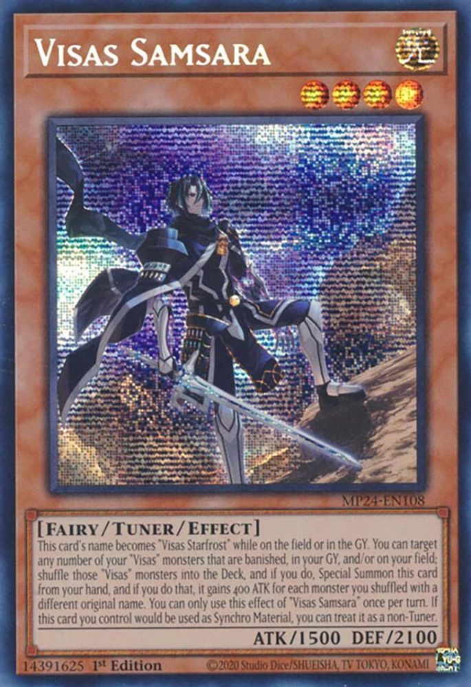 Visas Samsara - (MP24-EN108) Prismatic Secret Rare - 1st Edition