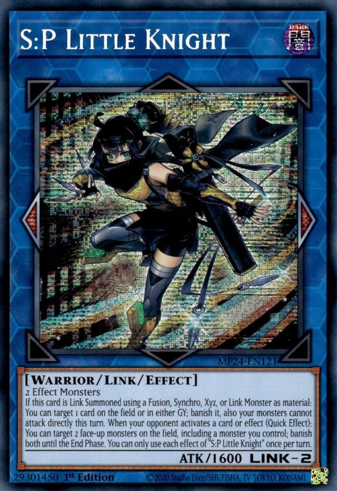 S:P Little Knight - (MP24-EN121) Prismatic Secret Rare - 1st Edition