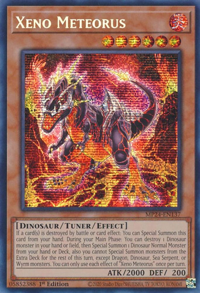 Xeno Meteorus - (MP24-EN137) Prismatic Secret Rare - 1st Edition