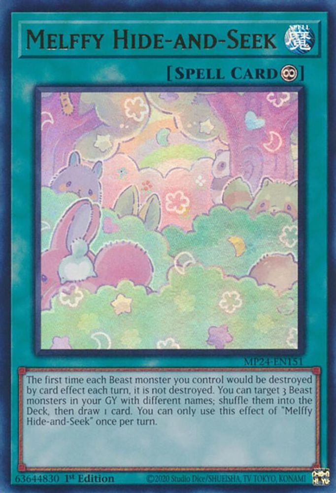Melffy Hide-and-Seek - (MP24-EN151) Ultra Rare - 1st Edition