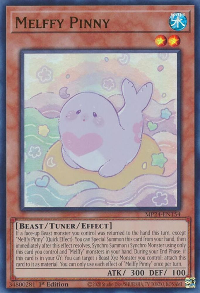Melffy Pinny - (MP24-EN154) Ultra Rare - 1st Edition