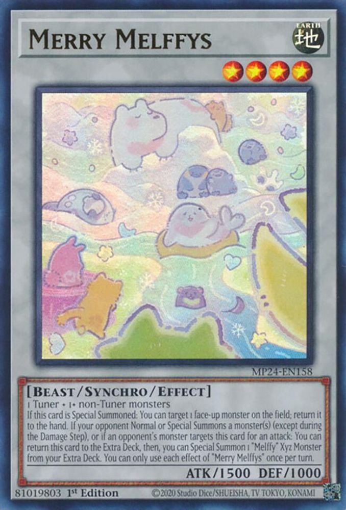Merry Melffys - (MP24-EN158) Ultra Rare - 1st Edition