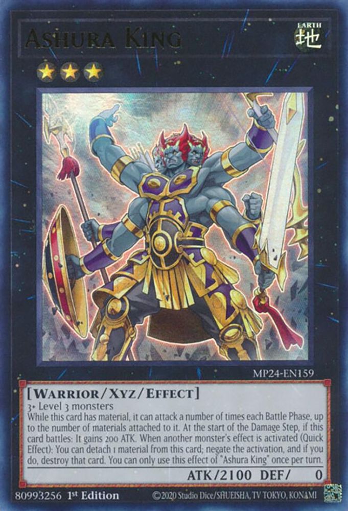 Ashura King - (MP24-EN159) Ultra Rare - 1st Edition