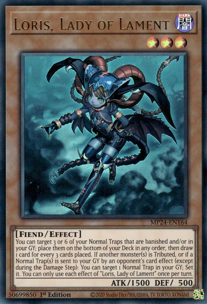 Loris, Lady of Lament - (MP24-EN164) Ultra Rare - 1st Edition