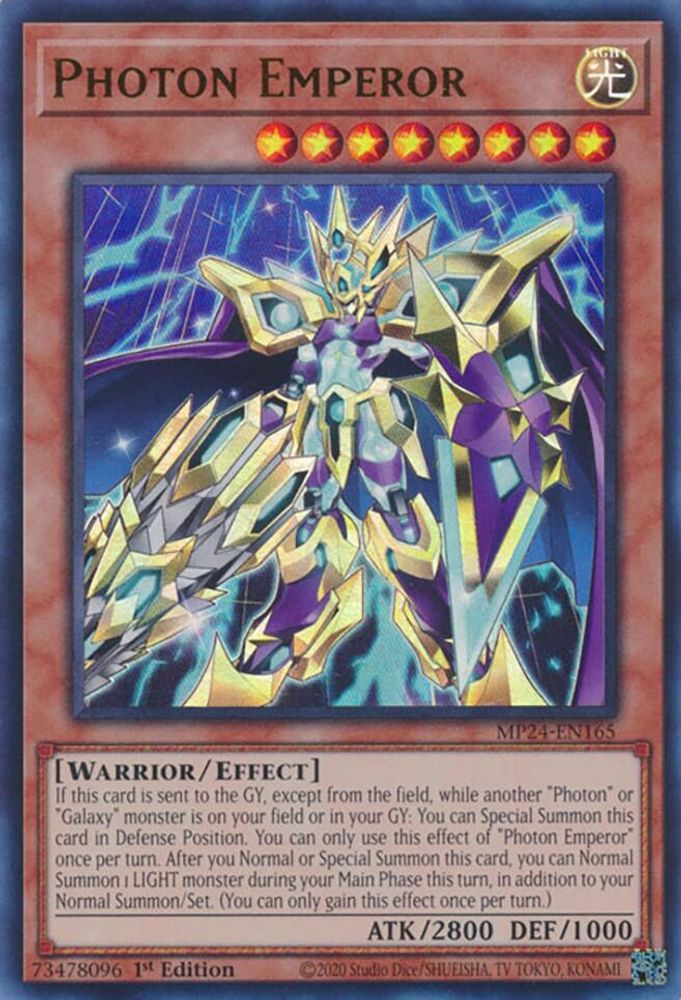 Photon Emperor - (MP24-EN165) Ultra Rare - 1st Edition