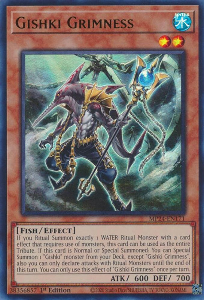 Gishki Grimness - (MP24-EN171) Ultra Rare - 1st Edition