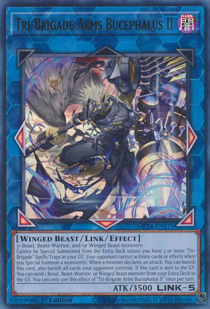 Tri-Brigade Arms Bucephalus II - (MP24-EN175) Ultra Rare - 1st Edition