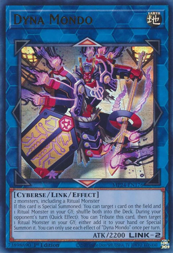 Dyna Mondo - (MP24-EN176) Ultra Rare - 1st Edition