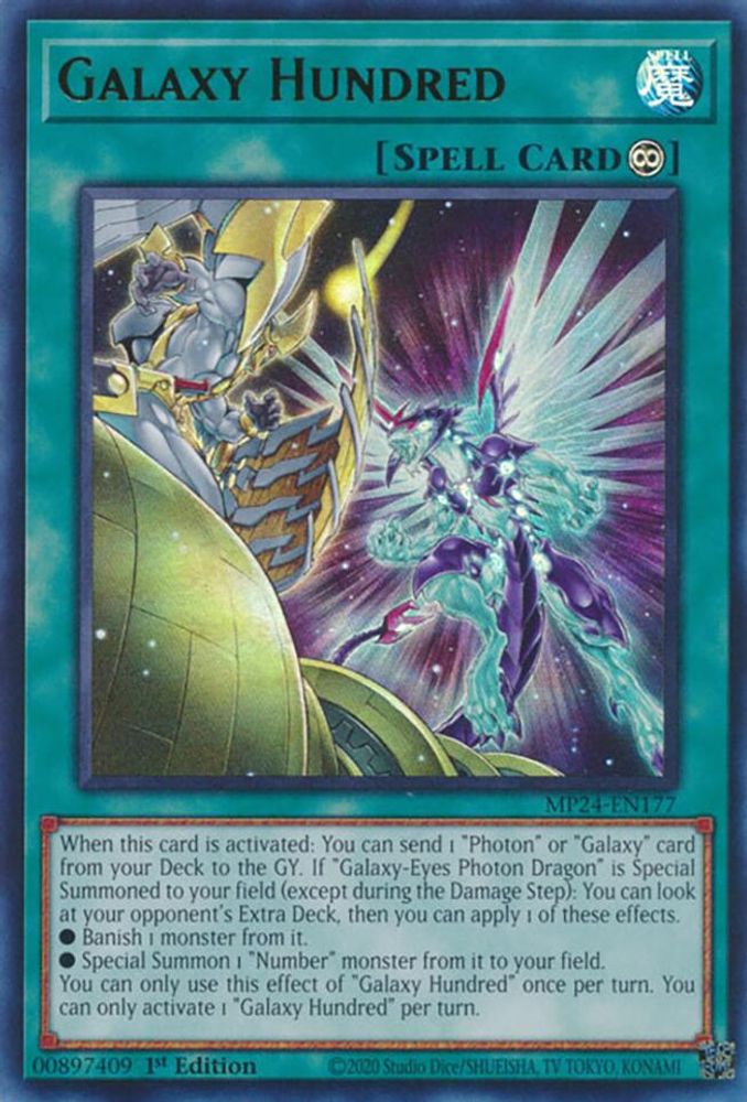 Galaxy Hundred - (MP24-EN177) Ultra Rare - 1st Edition
