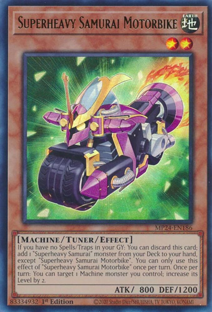 Superheavy Samurai Motorbike - (MP24-EN186) Ultra Rare - 1st Edition