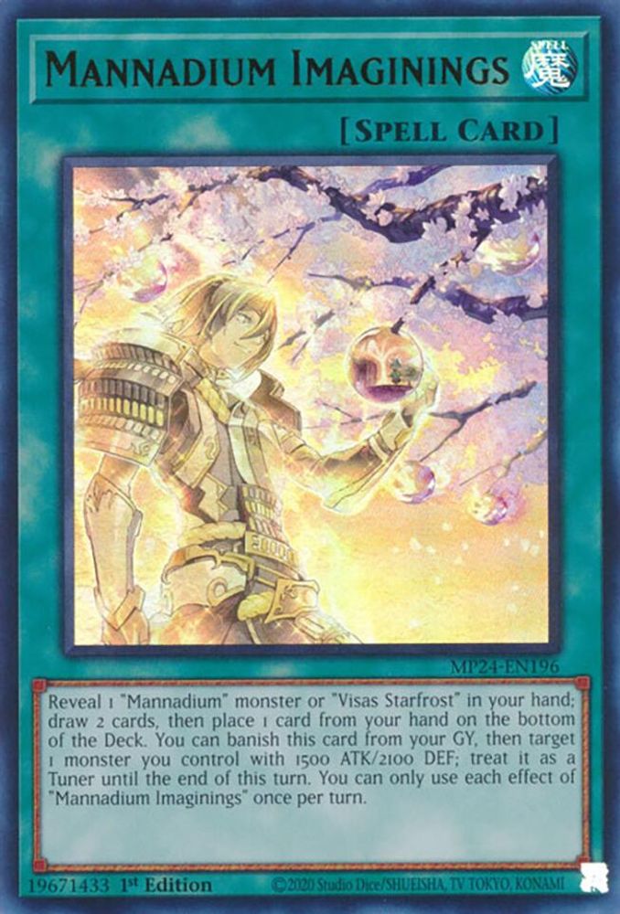 Mannadium Imaginings - (MP24-EN196) Ultra Rare - 1st Edition