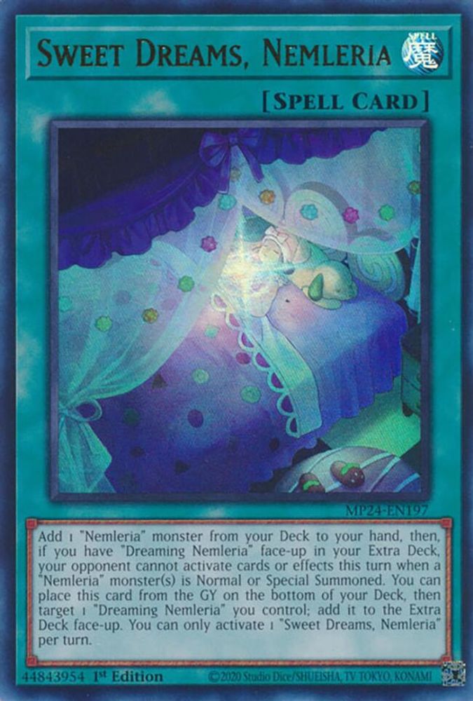 Sweet Dreams, Nemleria - (MP24-EN197) Ultra Rare - 1st Edition