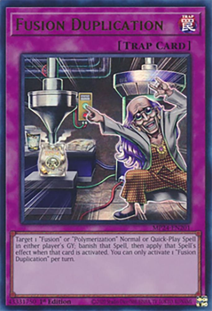 Fusion Duplication - (MP24-EN201) Ultra Rare - 1st Edition