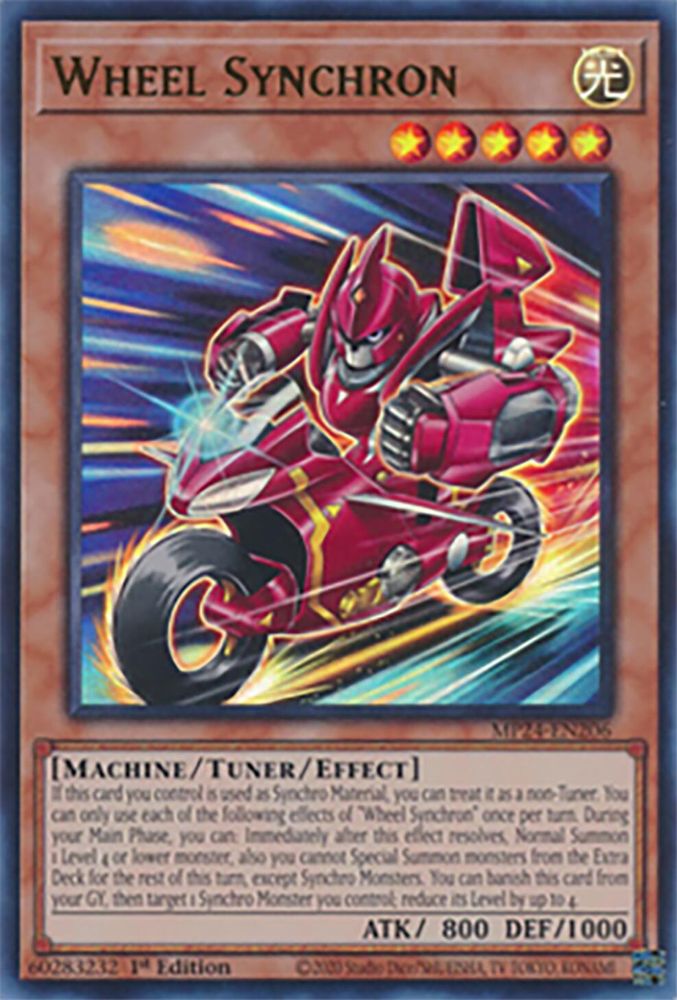 Wheel Synchron - (MP24-EN206) Ultra Rare - 1st Edition