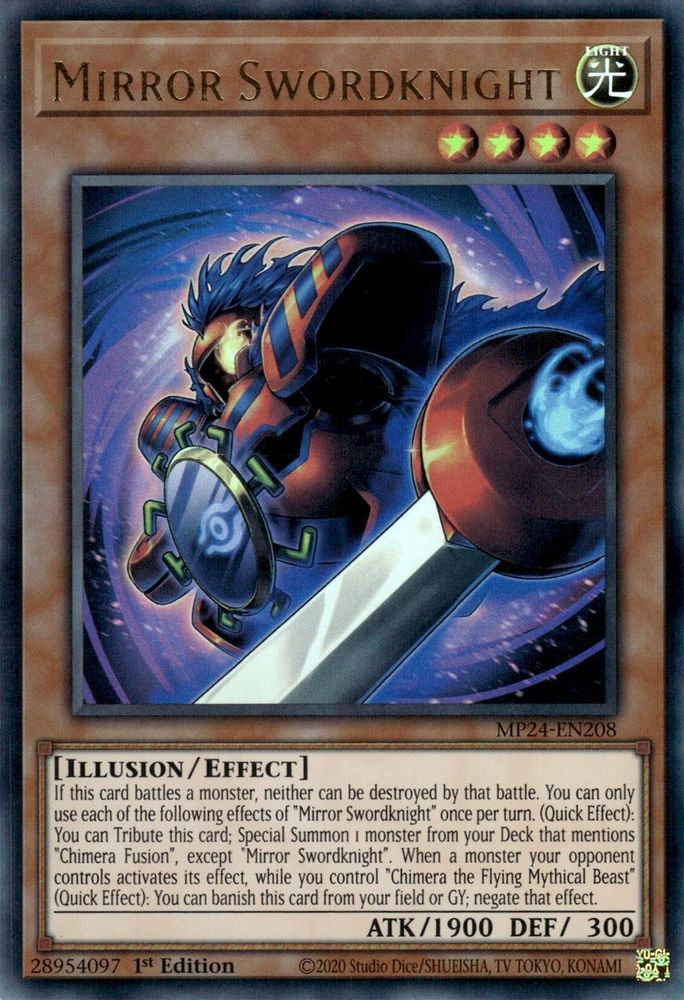 Mirror Swordknight - (MP24-EN208) Ultra Rare - 1st Edition