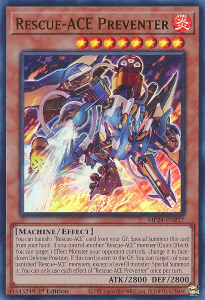 Rescue-ACE Preventer - (MP24-EN217) Ultra Rare - 1st Edition