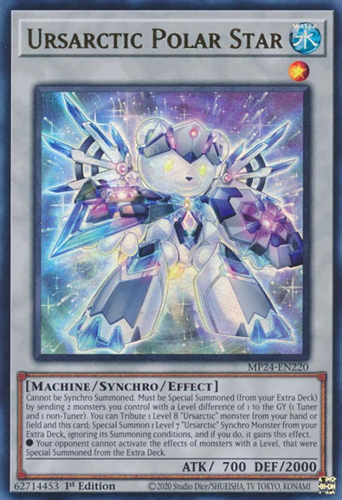 Ursarctic Polar Star - (MP24-EN220) Ultra Rare - 1st Edition