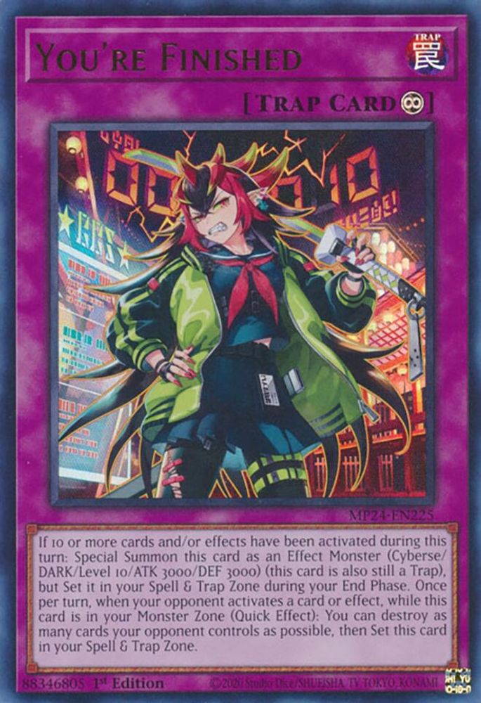 You're Finished - (MP24-EN225) Ultra Rare - 1st Edition