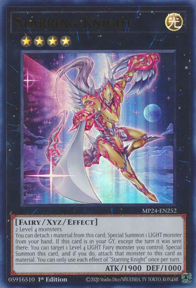Starring Knight - (MP24-EN252) Ultra Rare - 1st Edition