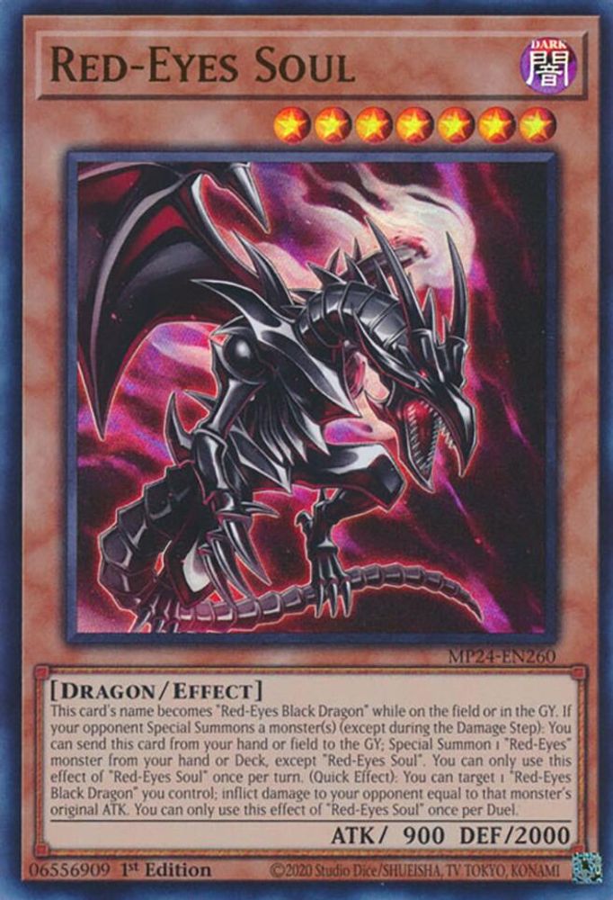 Red-Eyes Soul - (MP24-EN260) Ultra Rare - 1st Edition