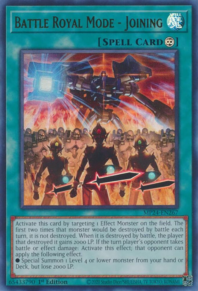 Battle Royal Mode - Joining - (MP24-EN267) Ultra Rare - 1st Edition