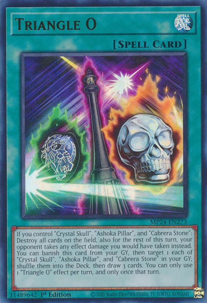 Triangle O - (MP24-EN273) Ultra Rare - 1st Edition