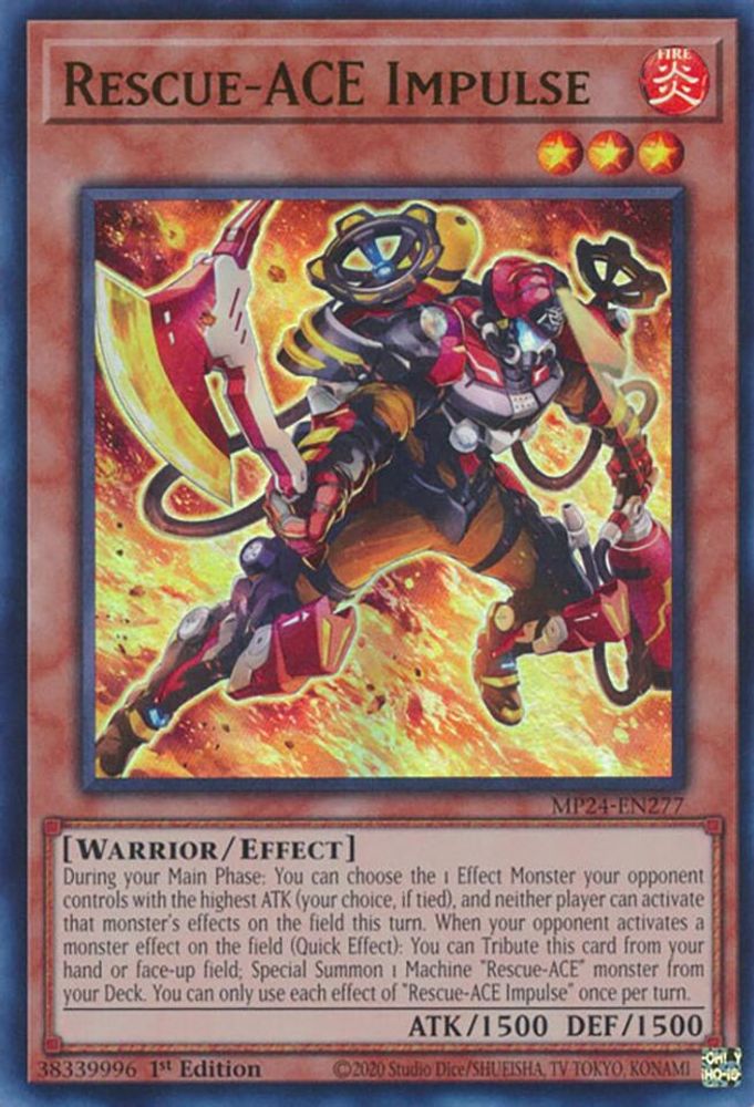 Rescue-ACE Impulse - (MP24-EN277) Ultra Rare - 1st Edition