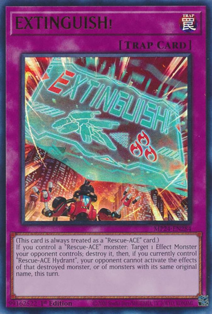 EXTINGUISH! - (MP24-EN284) Ultra Rare - 1st Edition
