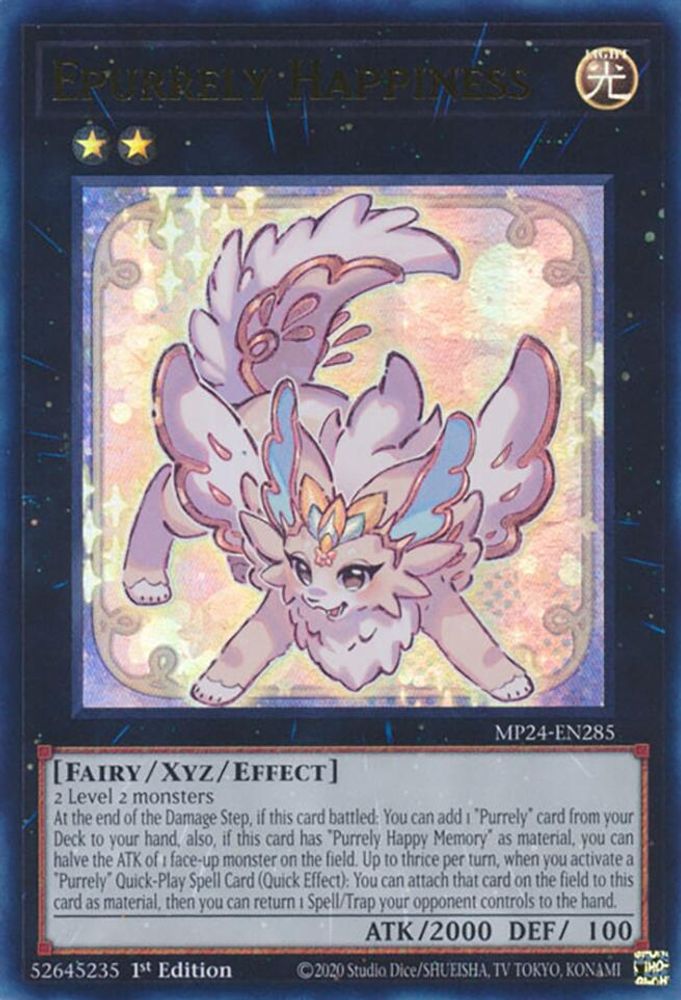Epurrely Happiness - (MP24-EN285) Ultra Rare - 1st Edition