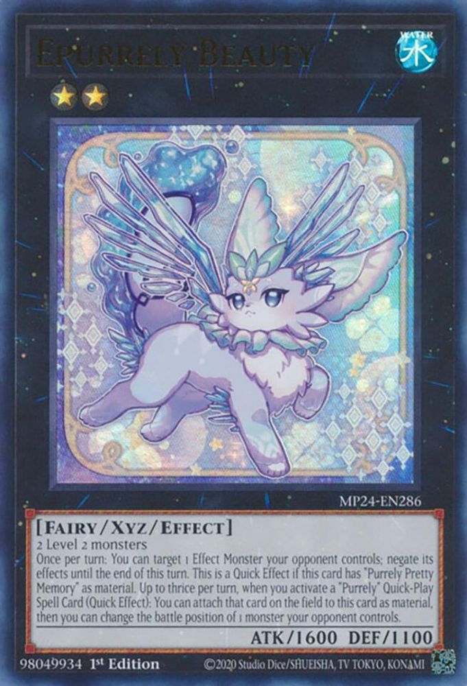 Epurrely Beauty - (MP24-EN286) Ultra Rare - 1st Edition