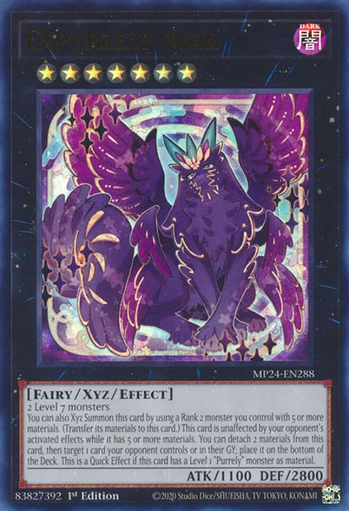 Expurrely Noir - (MP24-EN288) Ultra Rare - 1st Edition