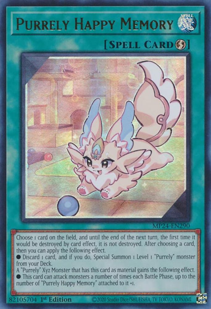 Purrely Happy Memory - (MP24-EN290) Ultra Rare - 1st Edition