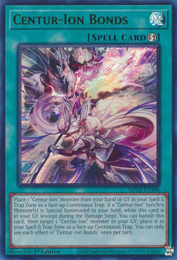 Centur-Ion Bonds - (MP24-EN300) Ultra Rare - 1st Edition