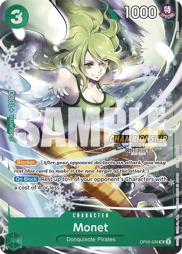 Monet - OP05-036 - 2024 Championship Event Pack Promo