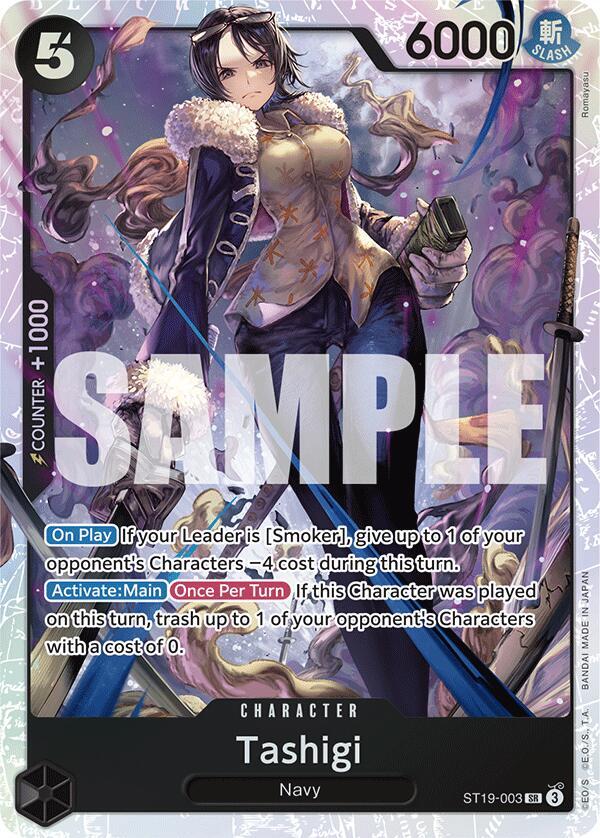 Tashigi - ST19-003 - Super Rare Starter Deck 19