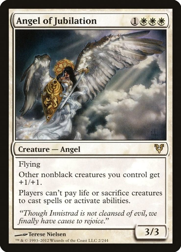 Angel Of Jubilation - Rare Avacyn Restored