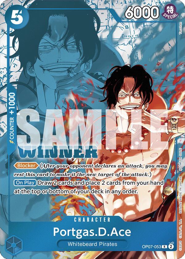 Portgas.D.Ace - OP07-053 - Winner Pack One Piece Promo