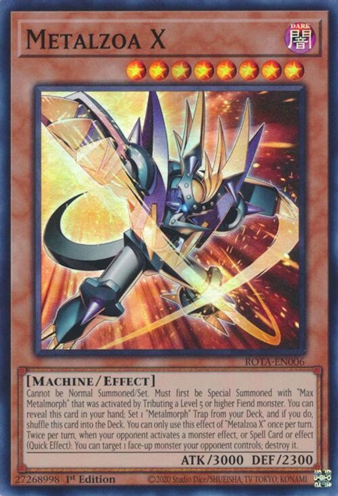 Metalzoa X - (ROTA-EN006) Super Rare - 1st Edition