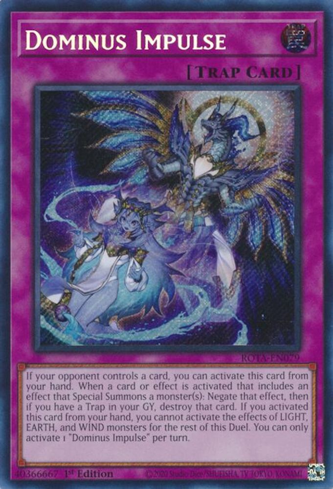 Dominus Impulse - (ROTA-EN079) Secret Rare - 1st Edition