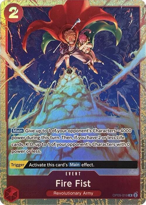 Fire Fist - OP05-019 - Premium Card Collection Best Selection Vol. 2 Promo