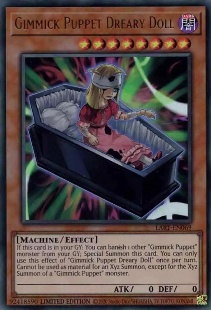 [SEALED] Gimmick Puppet Dreary Doll -LART-EN069 - Ultra Rare Limited Edition