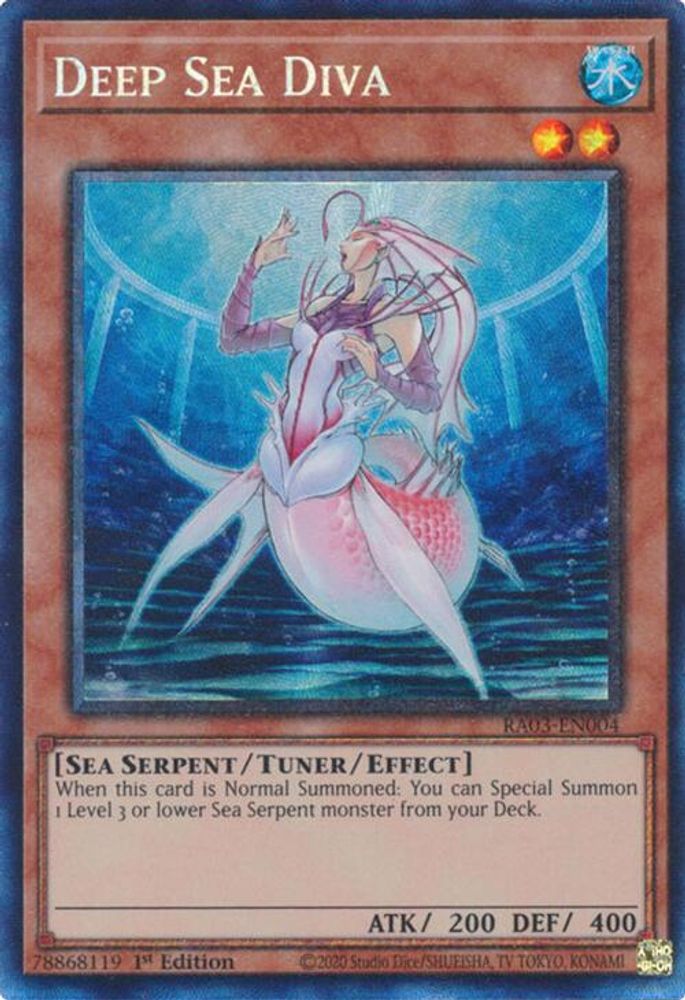 [COLLECTOR RARE] Deep Sea Diva (PCR) - (RA03-EN004) - 1st Edition
