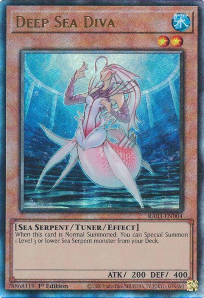 [ULTIMATE RARE] Deep Sea Diva (PUR) - (RA03-EN004) - 1st Edition