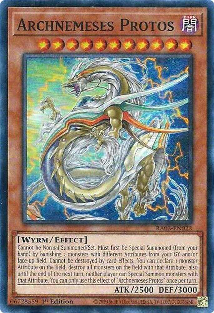 [SUPER RARE] Archnemeses Protos - (RA03-EN023) - 1st Edition