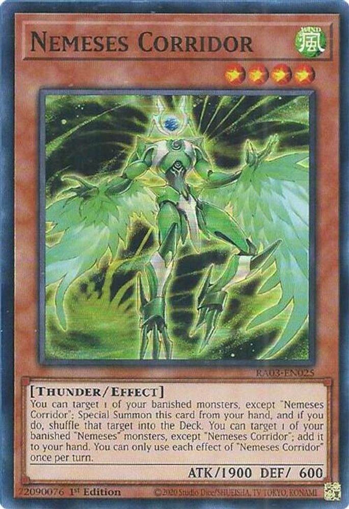 [SUPER RARE] Nemeses Corridor - (RA03-EN025) - 1st Edition